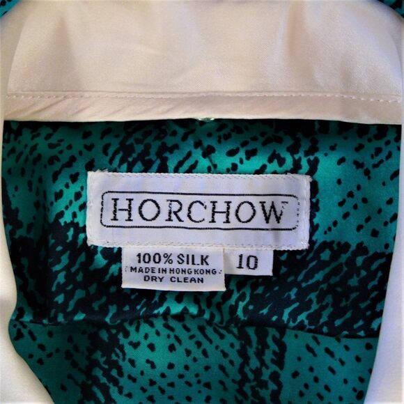 HORCHOW  Vintage Silk Dress - Picture 9 of 9